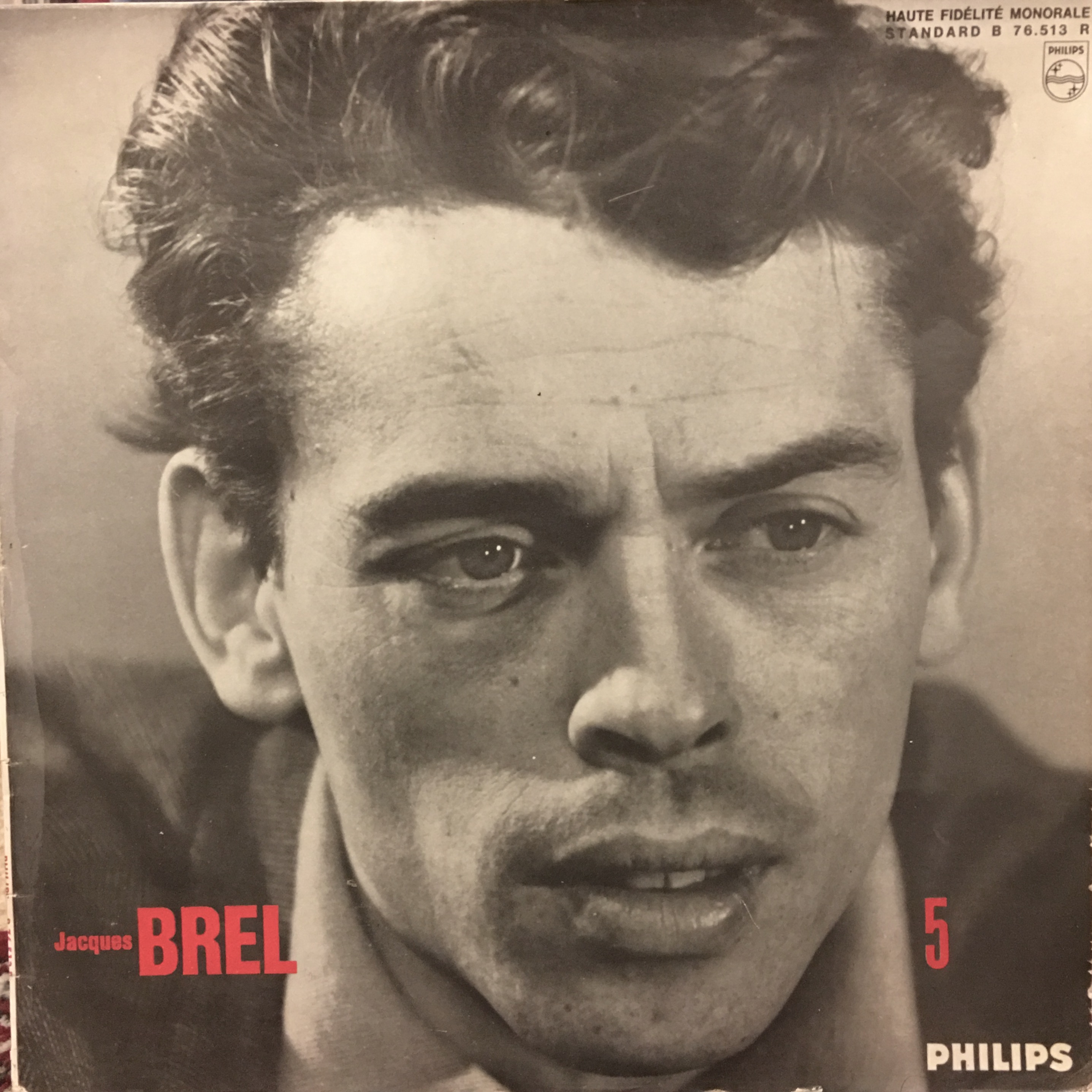 Jacques Brel Vinyl Album (Marieke)